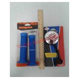 New bicycle bike hand grips and rear view mirror