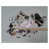 Star Wars and other action figures, Lego people