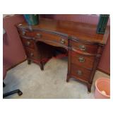 HUNTLEY FURNITURE SERPENTINE FRONT DESK