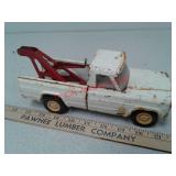 Vintage Tonka metal tow truck toy