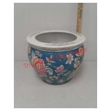 Ceramic oriental jardiniere flower pot vase - no