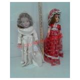 2 dolls - Margaret by Madame Alexander and Cindy