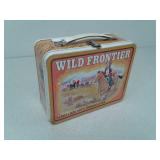 Wild Frontier Ohio art metal lunch box