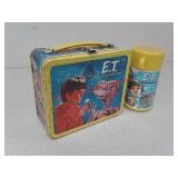 ET metal lunch box and thermos 1982 Aladdin