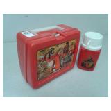 1983 The A-Team plastic lunch box and thermos