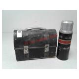 Vintage metal lunch box and thermos with lid buy