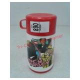 Disney Dick Tracy plastic thermos with lid by