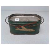 Vintage metal lunch box