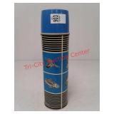 1973 Metal thermos with lid by thermos