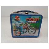 Vintage the cyclist Dirt Bike lunch box by