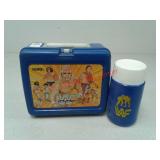 1985 WWF Hulk and hulkster plastic lunch box and