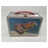Vintage space rocket metal lunch box 1963