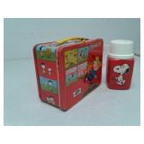 Vintage 1958 peanuts by Schulz metal tool box and