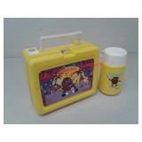 California Raisins plastic lunch box and thermos