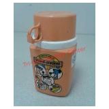 1977 Hanna Barbera thermos with lid