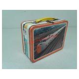 Vintage train metal lunch box