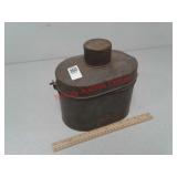Vintage metal lunchbox with cup