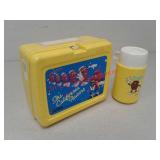 1987 California Raisins plastic lunch box and