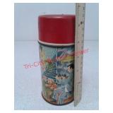 1966 Get Smart metal thermos with lid and stopper