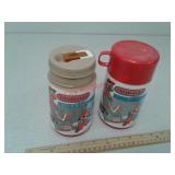 2 Nintendo Super Mario Brothers Aladdin thermoses