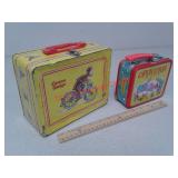 Curious George metal lunch box and mini operation