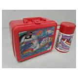 Coca-Cola polar bear plastic lunch box and