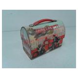 Vintage Emergency! dome top metal lunch box