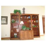 CONTENTS ON SHELVES - KICK KNAKS, BOOKS, BASKETS +