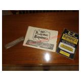 M HOHNER DONAUWELLEN HARMONICA & INSTRUCTIONS