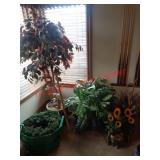 ARTIF TREE, WREATHS, GREENERY