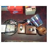 PLAYING CARDS, METAL SERVING TRAY, DUCK DECO