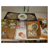 JAPAN CLOCKS, SEASHELLS, ONEIDA TRAYS +++