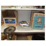 PUNCH BOWL SET, WEST BEND COFFEE MAKER +++