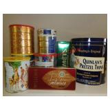 VINTAGE COFFEE & OTHER TINS