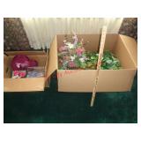 GREENERY DECO & BASKETS - SEE ALL PICTURES