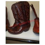 LUCHESSE COWBOY WESTERN BOOTS MENS SIZE 10.5D