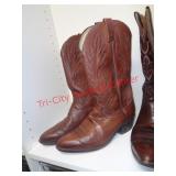 DAN POST COWBOY WESTERN BOOTS MENS SIZE R10