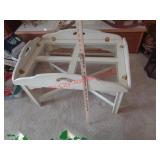 GLASS TOP COFFEE TABLE