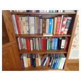 3 SHELVES OF COOKBOOKS