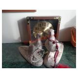 PHEASANT DECO & PIONEER SEED CLOCK