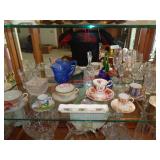BELLS, TEACUPS & SAUCERS, WINE GLASSES +++