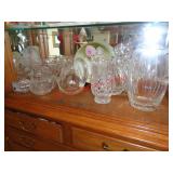 GLASS / CRYSTAL WATER PITCHERS (WATERFORD & MORE)