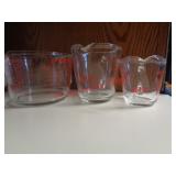 PYREX & FIRE KING MEASURING CUPS
