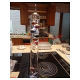 GLASS 18" GALILEO THERMOMETER