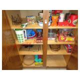 TINS, NORDICWARE BUNDT PAN, PLASTIC TUMBLER