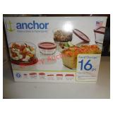 ANCHOR GLASS FOOD STORAGE SET