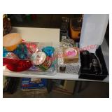 NEW CUP SET, TUPPERWARE POPSICLE MAKERS, COASTERS