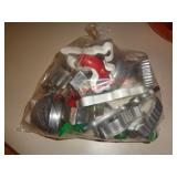 VINTAGE ALUMINUM & PLASTIC COOKIE CUTTERS