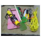ACE NIPPERS, ELECTRICIAN TOOL, LIGHT, ROPE +