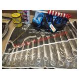 COMBINATION WRENCHES, WATER SHOES, BUG AWAY +